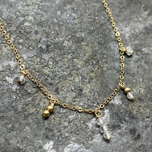 NEW Anthropologie Penelope Moon Layering Necklace